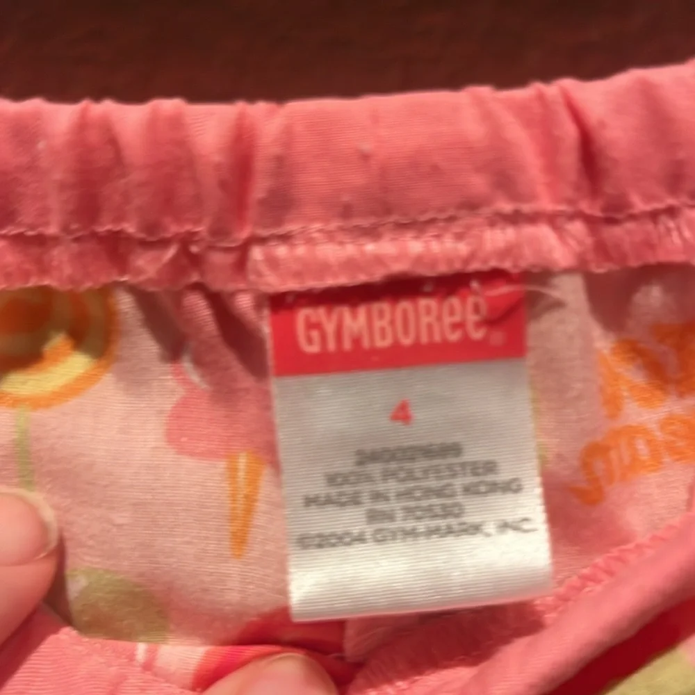 Gymboree Girl’s Lollipop Candy Cotton Candy Pajama Pants Size 4